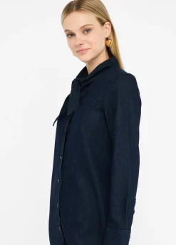 Abito chemisier in denim