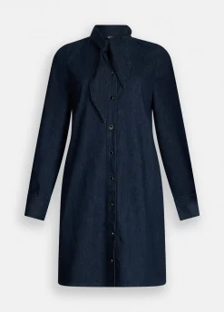 Abito chemisier in denim