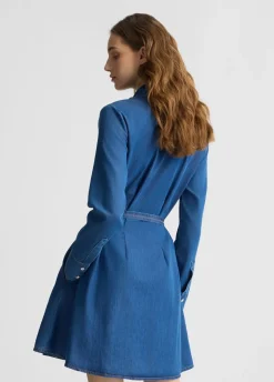 Abito chemisier in denim