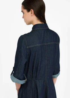 Abito chemisier in denim