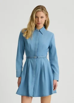 Abito chemisier in denim