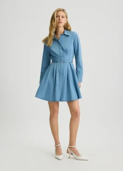 Abito chemisier in denim