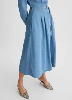 Abito chemisier in denim