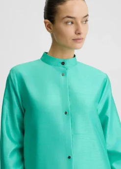 Abito chemisier in shantung