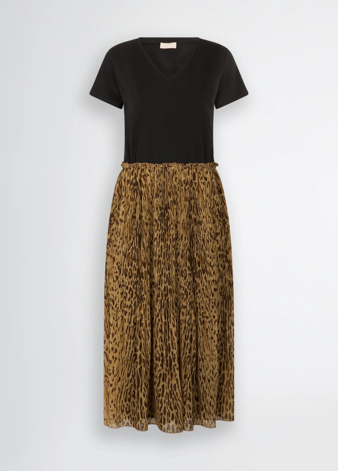 Abito con stampa animalier