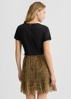 Abito con stampa animalier