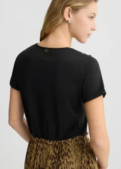 Abito con stampa animalier