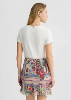 Abito con stampa foulard