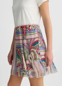 Abito con stampa foulard