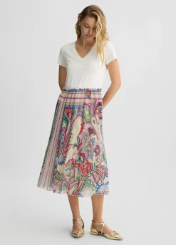 Abito con stampa foulard