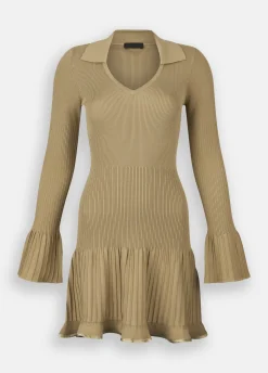 Abito corto in maglia