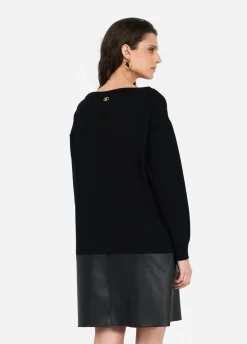 Abito corto in maglia