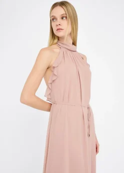 Abito elegante con rouches