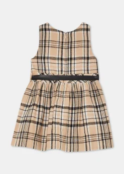 Abito in cotone check