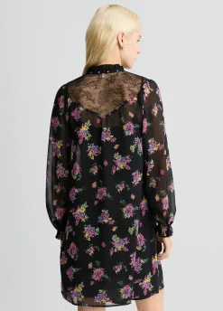Abito in georgette floreale