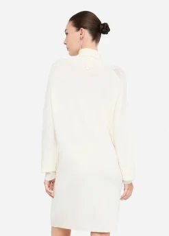 Abito in maglia con micro paillettes