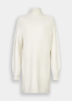 Abito in maglia con micro paillettes