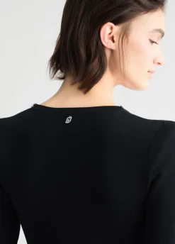 Abito in maglia con strass