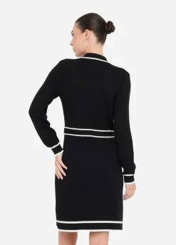 Abito in maglia misto seta