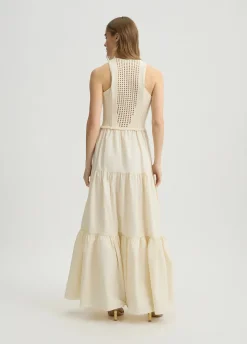 Abito lungo crochet