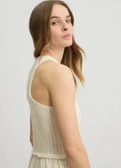 Abito lungo crochet