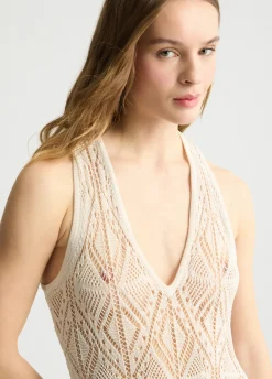 Abito lungo in crochet