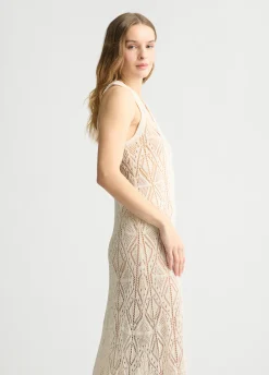 Abito lungo in crochet