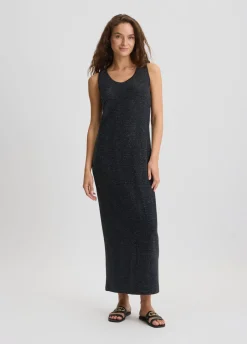 Abito lungo in lurex®