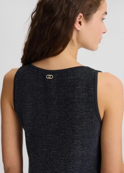 Abito lungo in lurex®