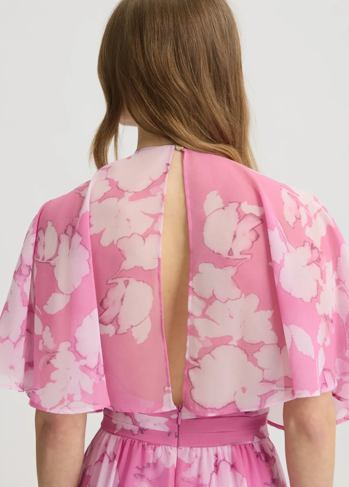 Abito midi a fiori