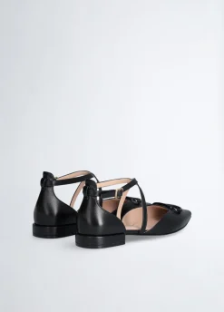Ballerine con maxi logo