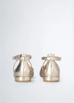 Ballerine con maxi logo