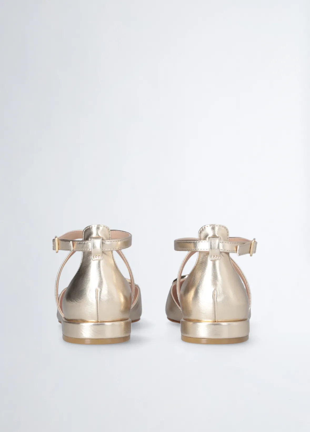 Ballerine con maxi logo