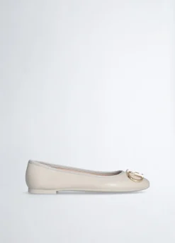 Ballerine in pelle