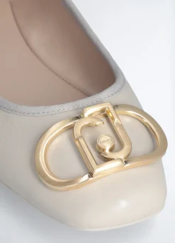 Ballerine in pelle