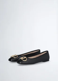 Ballerine in pelle