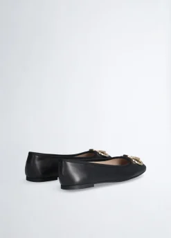 Ballerine in pelle