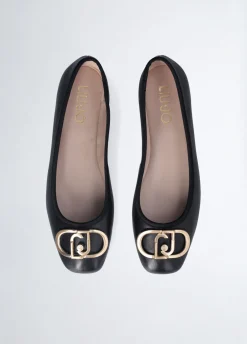 Ballerine in pelle
