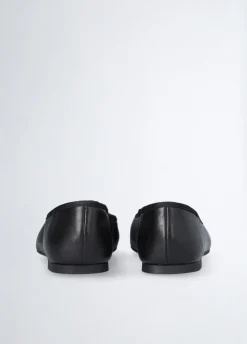 Ballerine in pelle