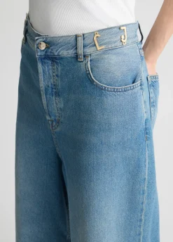 Bermuda ampi in denim