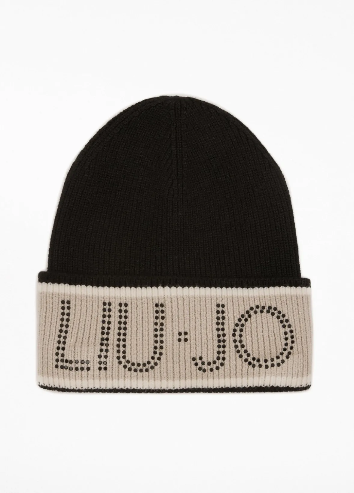 Berretto con logo in lurex®