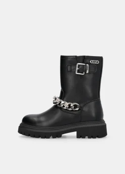 Biker boot con catena gioiello