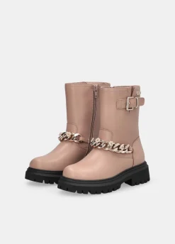 Biker boot con catena gioiello