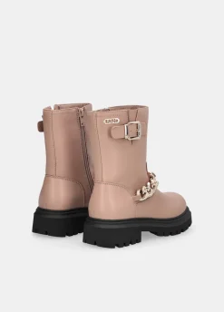 Biker boot con catena gioiello