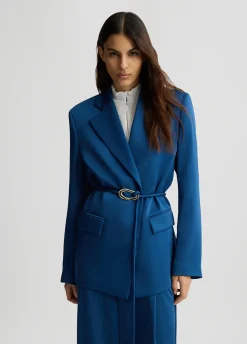 Blazer con cintura