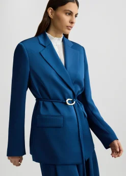 Blazer con cintura