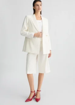 Blazer doppiopetto gessato