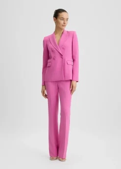Blazer in cady crêpe