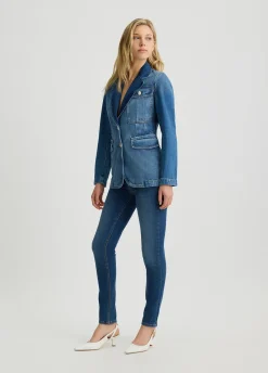 Blazer in denim