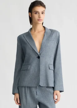 Blazer in denim